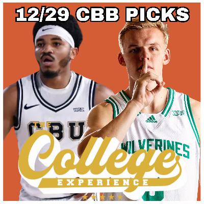 College Basketball Picks For December 29th (Ep. 1056)