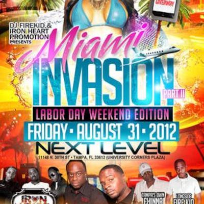 MIAMI INVASION PROMO CD PRODUCED BY DJ KM OF PRODIGY SOUND
