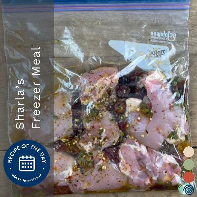 Mediterranean Chicken Sheet Pan Freezer Meal With Sharla Mediterranean Chicken Sheet Pan Freezer Meal With Sharla