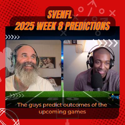 SveNFL 2025 Week 8 Predictions SveNFL 2025 Week 8 Predictions