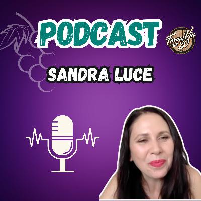 Podcast vin avec Sandra Luce: son parcours d'actrice internationale et ses secrets œnologiques