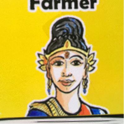 The princess 👸🏻 farmer 👩‍🌾.