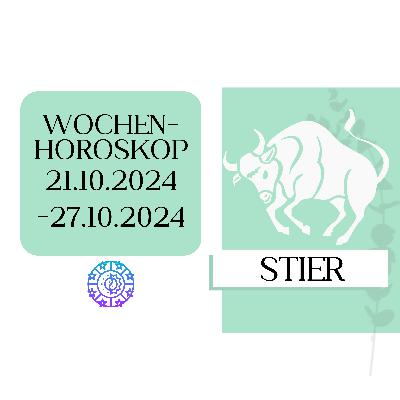 Wochenhoroskop - Stier | 21.10.-27.10.24 | KW 43/2024