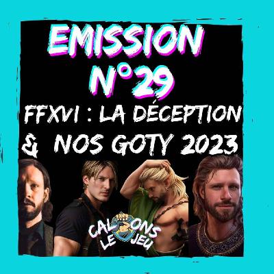 Calmons Le Jeu - n°29 -Nos GOTY 2023