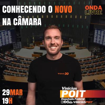 Onda Livre #15 - Entrevista com Vinícius Poit - Deputado Federal e Líder do NOVO na Câmara.