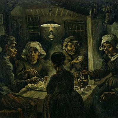 Мир в красках: «Едоки картофеля» Винсент Ван Гог Мир в красках: «Едоки картофеля» Винсент Ван Гог
