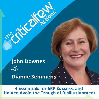 Dianne Semmens: 4 Essentials for ERP Success – and How to Avoid the Trough of Disillusionment Dianne Semmens: 4 Essentials for ERP Success – and How to Avoid the Trough of Disillusionment