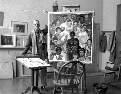Inside the Norman Rockwell Museum — and the distortions of his art