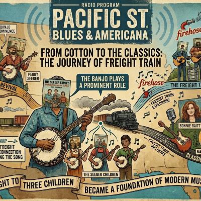 Episode 466: Libba Cotten's Freight Train w/Rory, G Dead, Lead Belly, Dylan, Ramblin' Jack, Woody, Seeger, Ry Cooder and more
