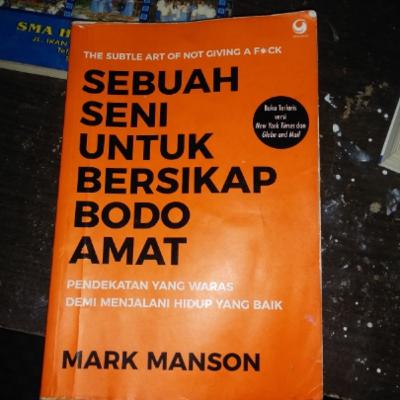 Resensi buku sebuah seni untuk bersikap bodo amat