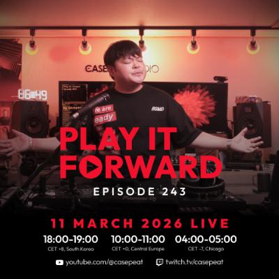 Play It Forward Ep. 243 [Trance & Progressive] by Casepeat - 03/11/26 LIVE