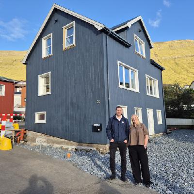 Við Tórði á túri í Toftum í Fuglafirði Við Tórði á túri í Toftum í Fuglafirði