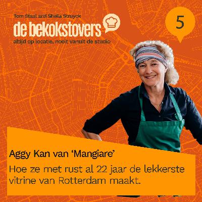 #5 Aggy Kan en de vitrine van 'Mangiare' #5 Aggy Kan en de vitrine van 'Mangiare'