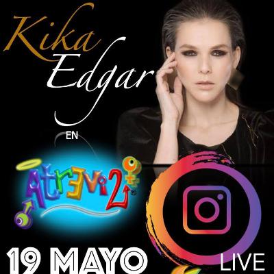 Kika Edgar en Atrevi2 con Eddy León