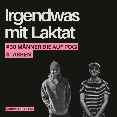 Männer die auf Pogi starren