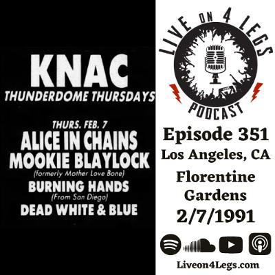 Episode 351: Florentine Gardens - 2/7/1991 Episode 351: Florentine Gardens - 2/7/1991