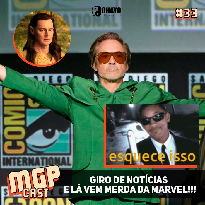 MGPCast #33 Giro de notícias e lá vem merda da Marvel!!! episode artwork