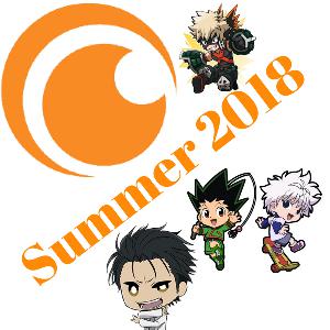 New Crunchyroll Summer 2018 LineUp w/PopAnimeComics