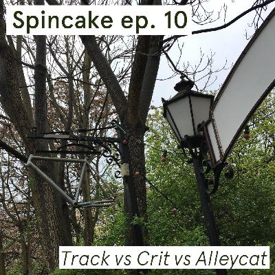Spincake Episode 10 – Track Races vs Crits vs Alleycats + Why Bike Messengers ride fixed gears Spincake Episode 10 – Track Races vs Crits vs Alleycats + Why Bike Messengers ride fixed gears