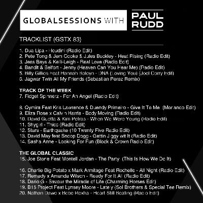The Globalsessions with Paul Rudd - Episode 83 The Globalsessions with Paul Rudd - Episode 83