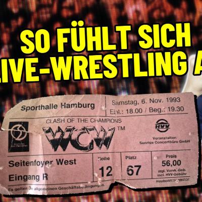 So fühlt sich Live-Wrestling an: Erinnerungen von WCW- und WWE-Touren der 90er & 2000er