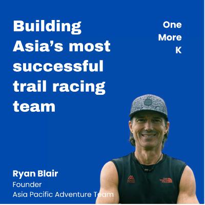 Building Asia's most successful trail racing team, with Ryan Blair