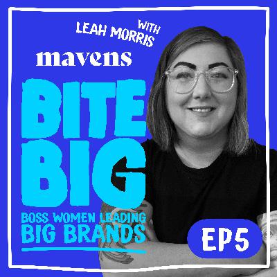 Amber Bites Big with Leah Morris - Senior Copywriter and founding Editor @Mavens