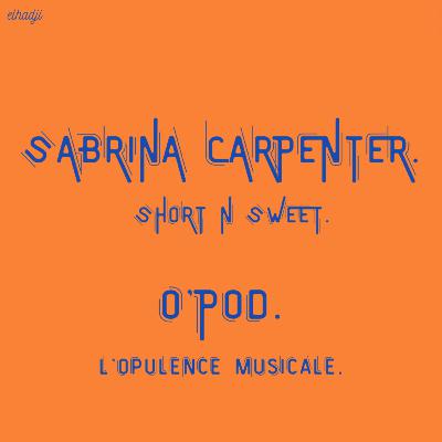 SABRINA CARPENTER.
