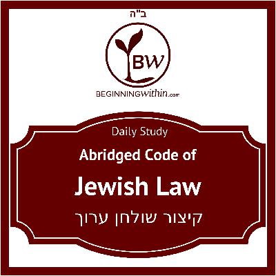 353 Kitzur Chapter 221.3 - 221.End
