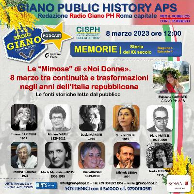 LE MIMOSE DI "NOI DONNE". 8 MARZO tra continuità e trasformazioni negli anni dell'Italia repubblicana | Fabiana CARISTO LE MIMOSE DI "NOI DONNE". 8 MARZO tra continuità e trasformazioni negli anni dell'Italia repubblicana | Fabiana CARISTO