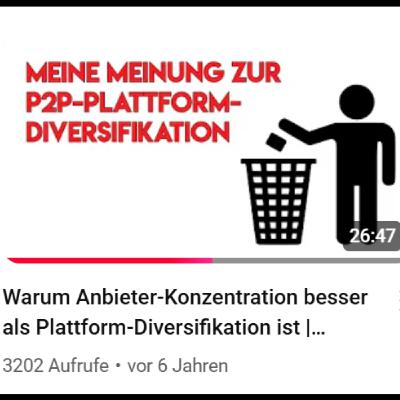 EUR 142.757 P2P Kredite Portfolio | Update 09/2025