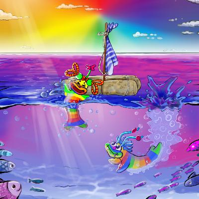 Im Regenbogen-Land
