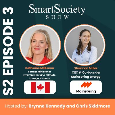 S2E3: COP30, AI-Driven Power Demand, and On-Site Energy Innovation with Catherine McKenna (Former Canadian Climate Minister) and Shannon Miller (Co-Founder & CEO, Mainspring Energy) S2E3: COP30, AI-Driven Power Demand, and On-Site Energy Innovation with Catherine McKenna (Former Canadian Climate Minister) and Shannon Miller (Co-Founder & CEO, Mainspring Energy)