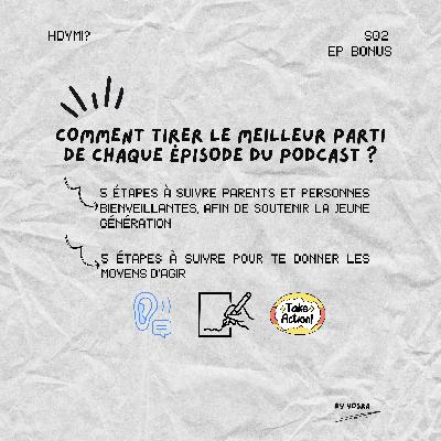 Intro bis et étapes à suivre quand t'écoutes les épisodes