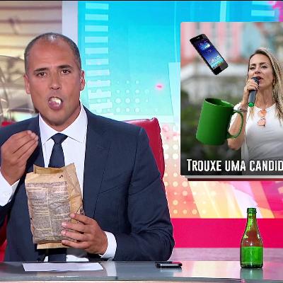 “Já não há trabalhadores. Hoje, chegamos a casa cansados de colaborar, ajudamos os miúdos nas colaborações de casa e ligamos a televisão para ver o ‘Isto é Gozar com Quem Colabora’”