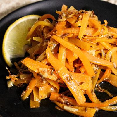 ＃4　にんじんのクミン炒め―ホールスパイスをテンパリングしてみよう！