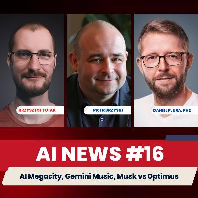 AI NEWS #16 LIVE: Fabryki bez przerw, bez ludzi, bez światła