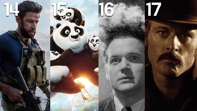 14: 13 Hours | 15: Kung Fu Panda 3 | 16: Eraserhead | 17: Butch Cassidy and the Sundance Kid