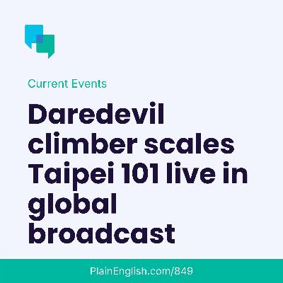 The 'free solo' climb of Taiwan's tallest tower