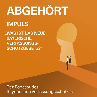 Impuls | Was ist das neue Bayerische Verfassungsschutzgesetz?