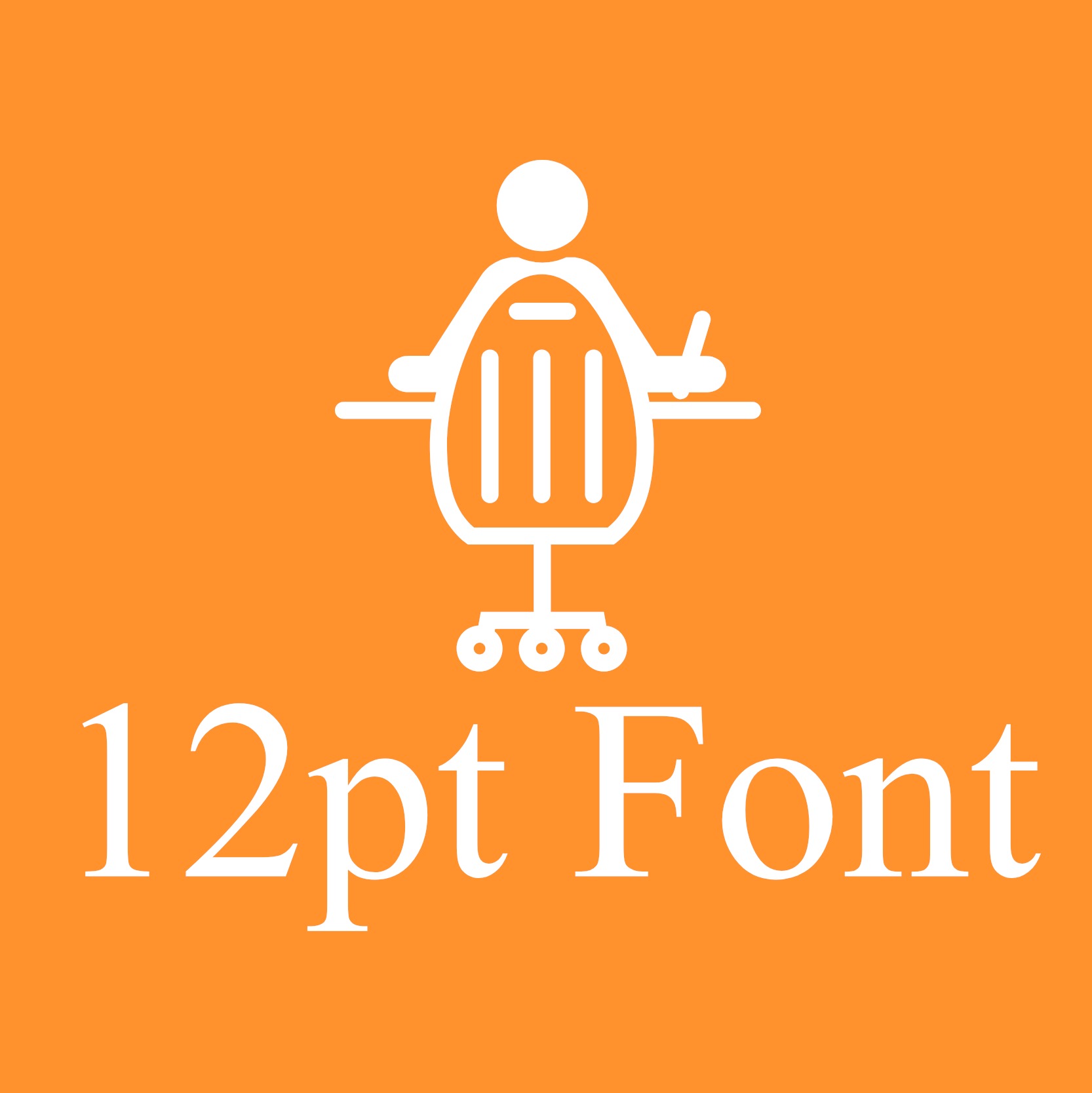 12pt Font