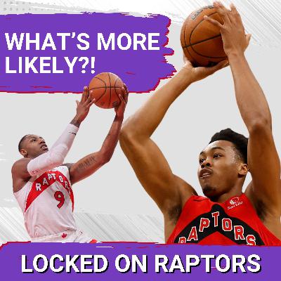 Is Scottie Barnes really an ELITE 3PT shooter now? Will RJ Barrett ever miss at the rim again? | What's More Likely w/ Vivek Jacob Is Scottie Barnes really an ELITE 3PT shooter now? Will RJ Barrett ever miss at the rim again? | What's More Likely w/ Vivek Jacob