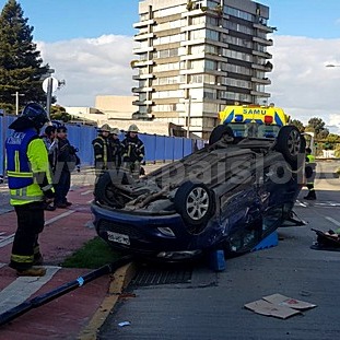 Colisión con volcamiento en el centro de la ciudad de Osorno episode artwork