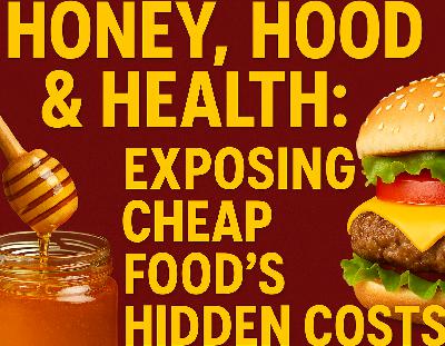 Honey, Hood & Health: Exposing Cheap Food's Hidden Costs Honey, Hood & Health: Exposing Cheap Food's Hidden Costs