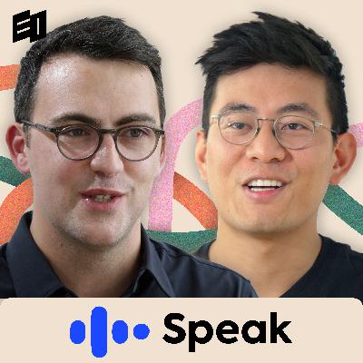 EP.12 OpenAI bets $30M on this GPT-powered education appㅣConnor Zwick and Andrew Hsu, Co-founders of Speak EP.12 OpenAI bets $30M on this GPT-powered education appㅣConnor Zwick and Andrew Hsu, Co-founders of Speak