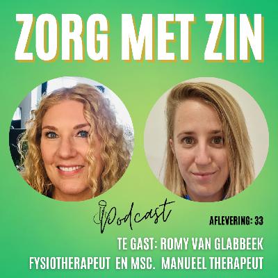 Interview met Romy van Glabbeek | Fysiotherapeut