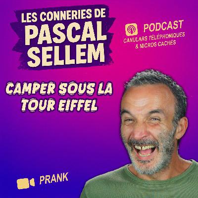 ⛺️ Le camping à la Tour Eiffel  🔴 Pascal Sellem