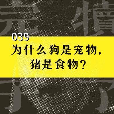 039-为什么狗是宠物，猪是食物？