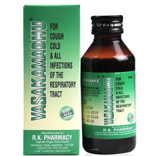 Shop Vasaka Madhu Syrup 100ml at Lowest Price In India  | TabletShablet