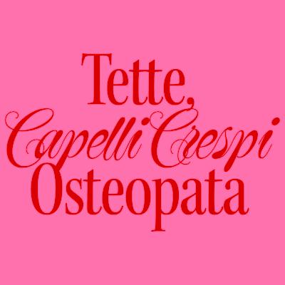 2. Tette, Capelli Crespi, Osteopata 2. Tette, Capelli Crespi, Osteopata